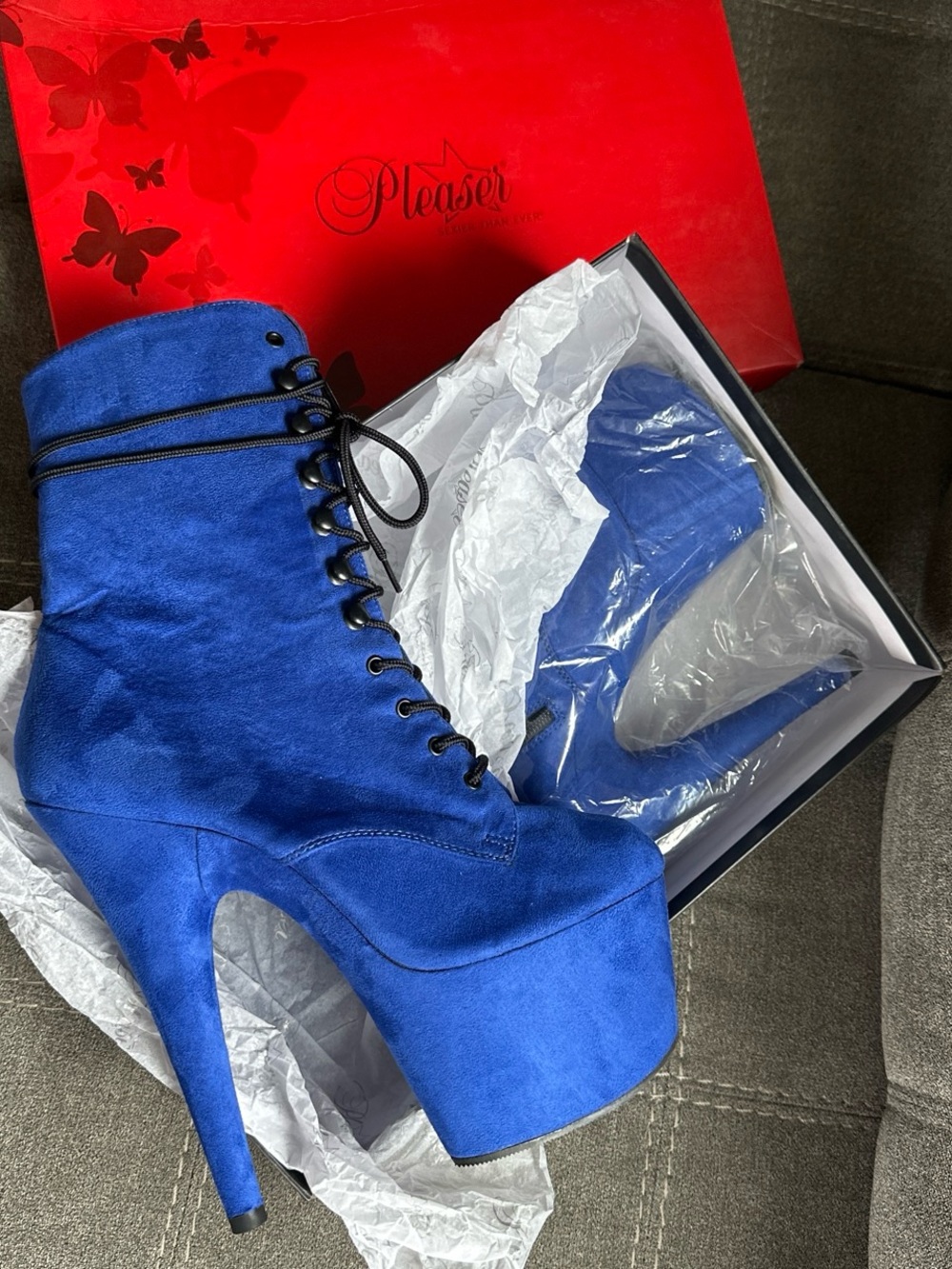 Pleaser Adore 1020FS Royal Blue
